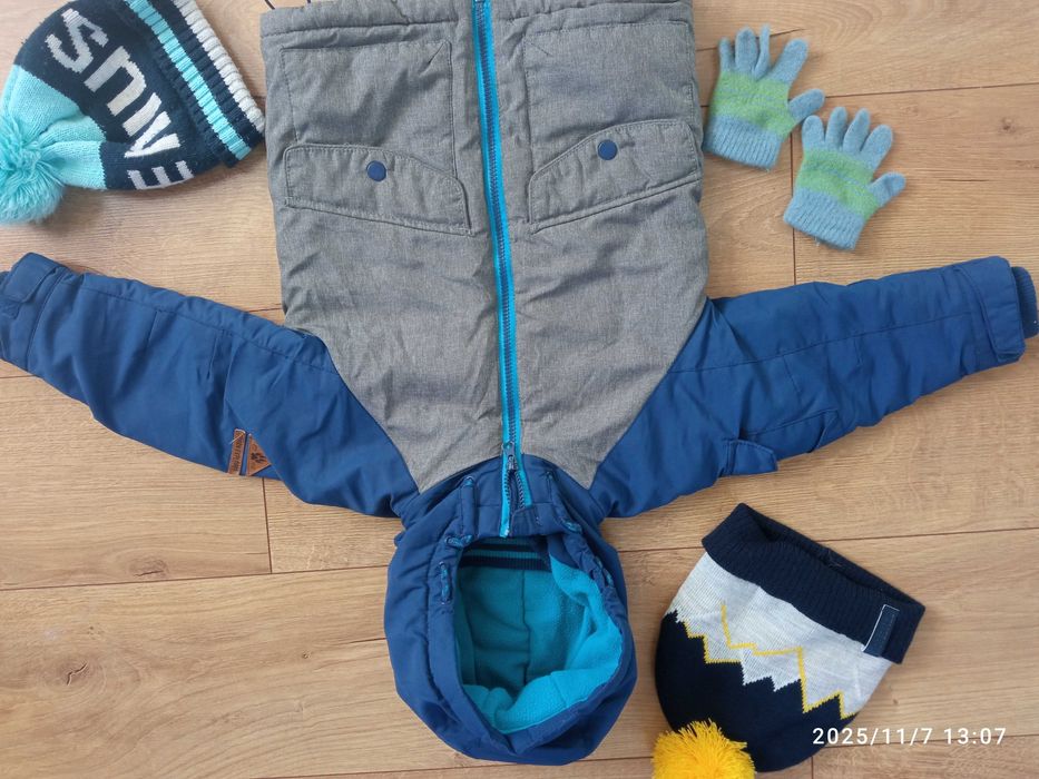 Kurtka zimowa chlopieca plus gratis czapk