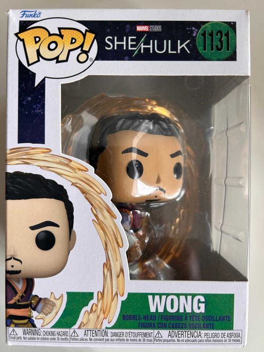 Funko Pop – She/Hulk – 1131 Wong (cabeça oscilante)