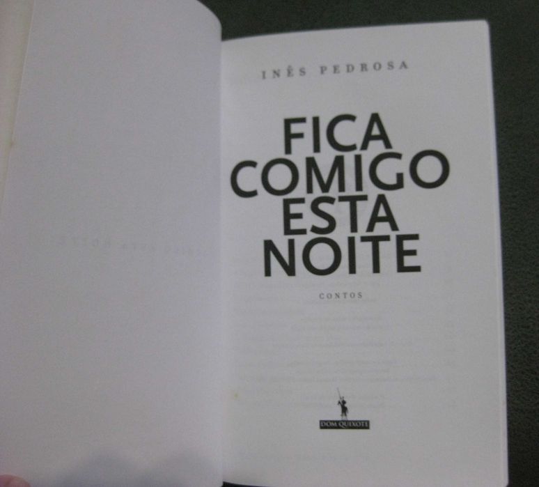 Fica Comigo Esta Noite de Inês Pedrosa