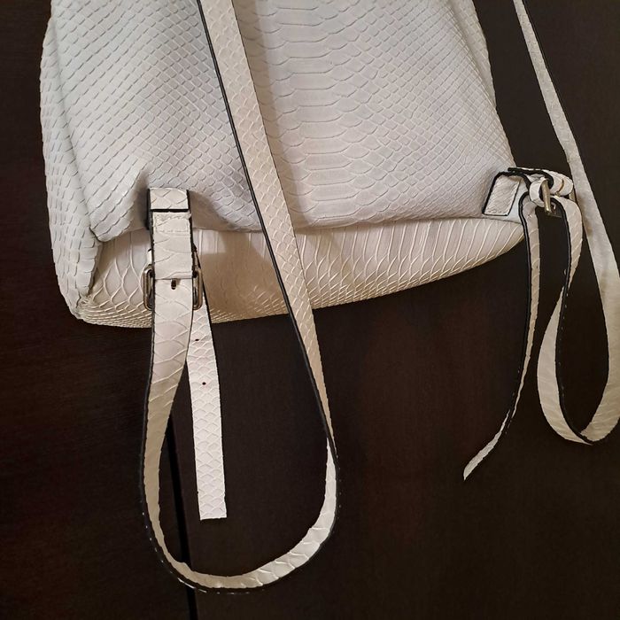 Plecak damski miejski skóra węża