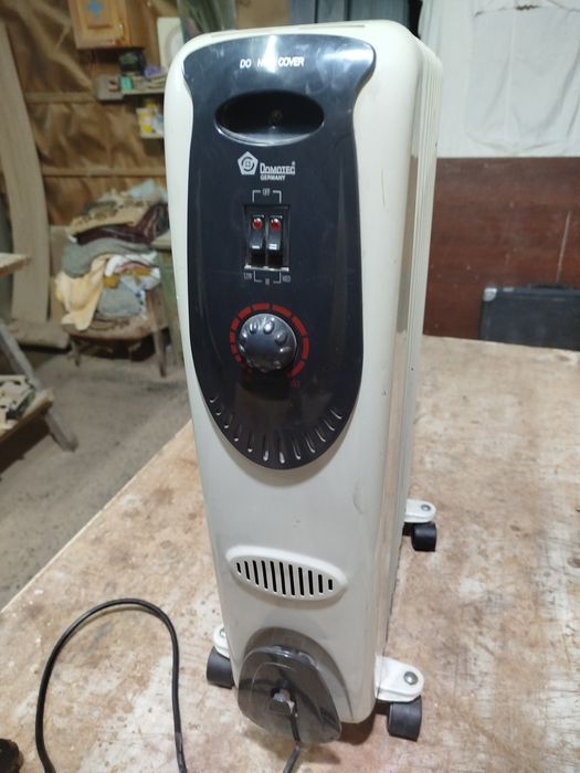 Обогреватель Domotec, обогреватель масляный, радиатор отопления