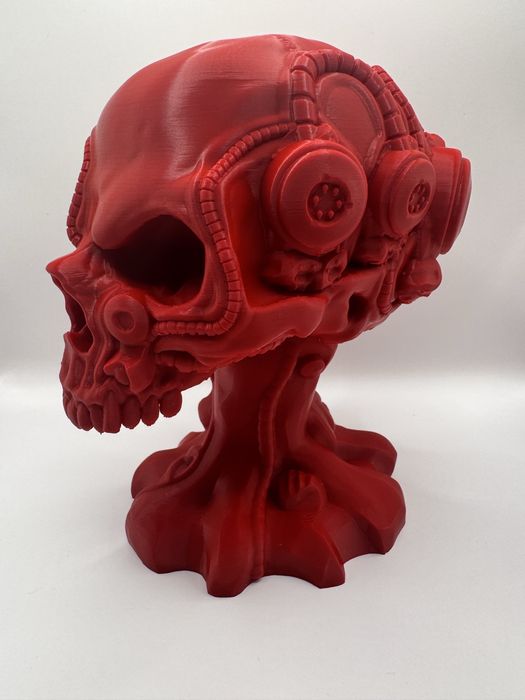 Super czaszka stojak na sluchawki druk 3D akcesotia dla graczy ps5 ps4