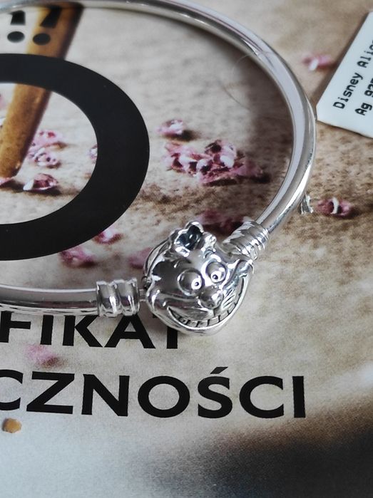 Oryginalna bangle Pandora Alicja w krainie czarów