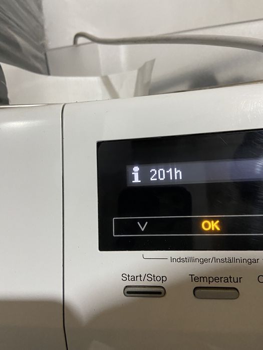 201 година напрацювання  Miele WKC130