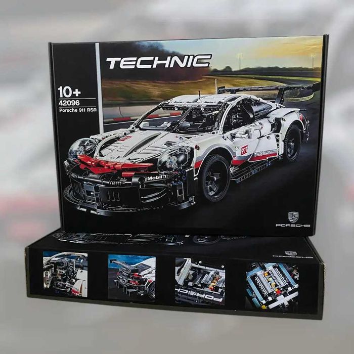Конструктор Technic PORSCHE 911 RSR 1580 деталей сумісний із lego-лего