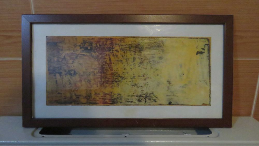 2 pinturas com ar rupestre