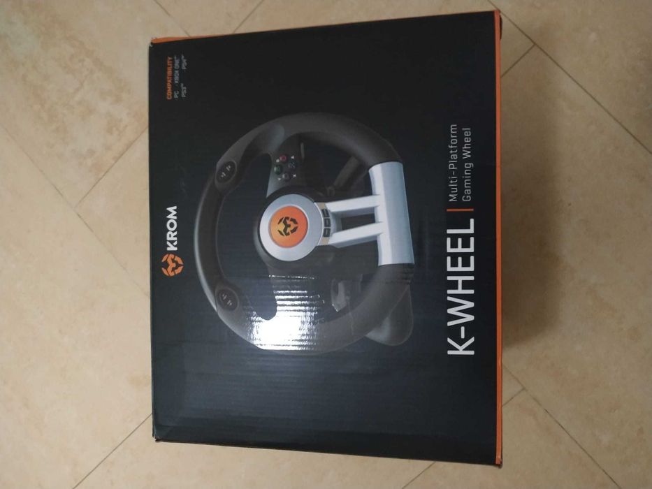 Krom K-Wheel + Kumite – Setup Completo, Excelente Estado, Pouco Uso