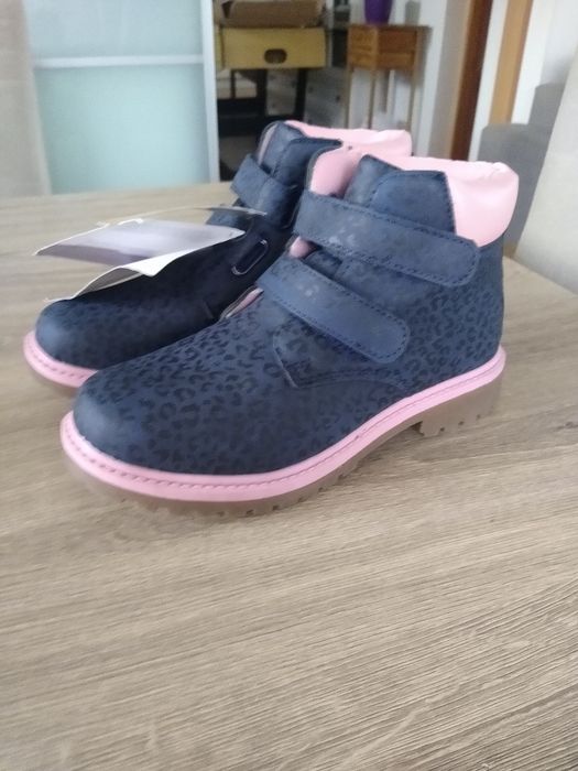 Buty 34 trapery na rzepy