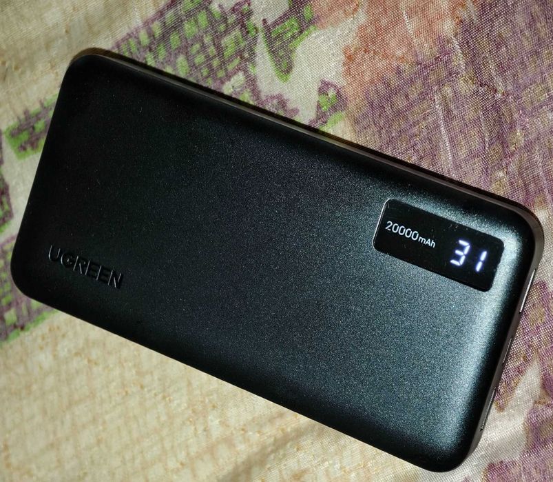Повербанк UGREEN 20000mAh PD 30W быстрая зарядка павербанк USB-C