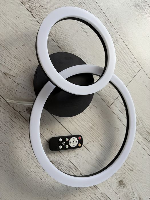 Platfon biały Kenshi RGB śr. 30 cm