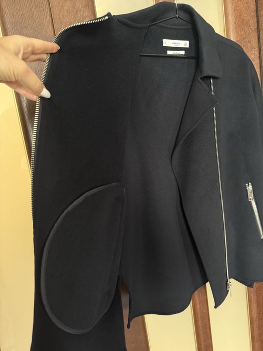 Напівпальто Mango, 100% вовна, розмір М