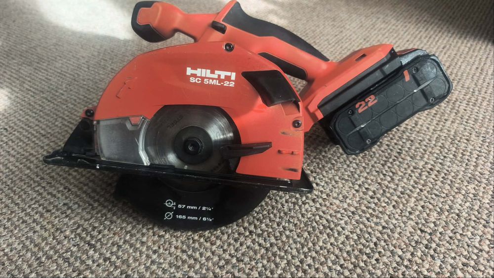 Pila tarczowa hilti sc nuron z bateria