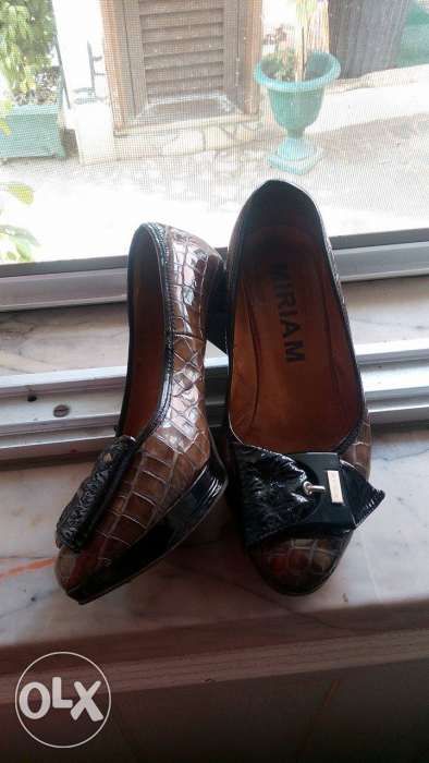 Sapatos MIRIAM em pele - Nº38
