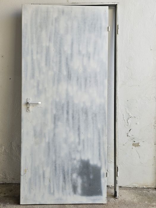 Porta em chapa com aro