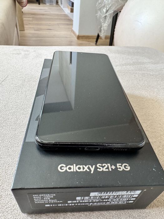 Samsung Galaxy S21+ 5G 128GB | Phantom Black | Stan Idealny