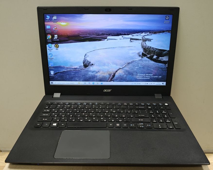 Ноутбук Acer EX2511-386z i3-5005U 2Ггц SSD+HDD в відмінному стані, батарея робоча