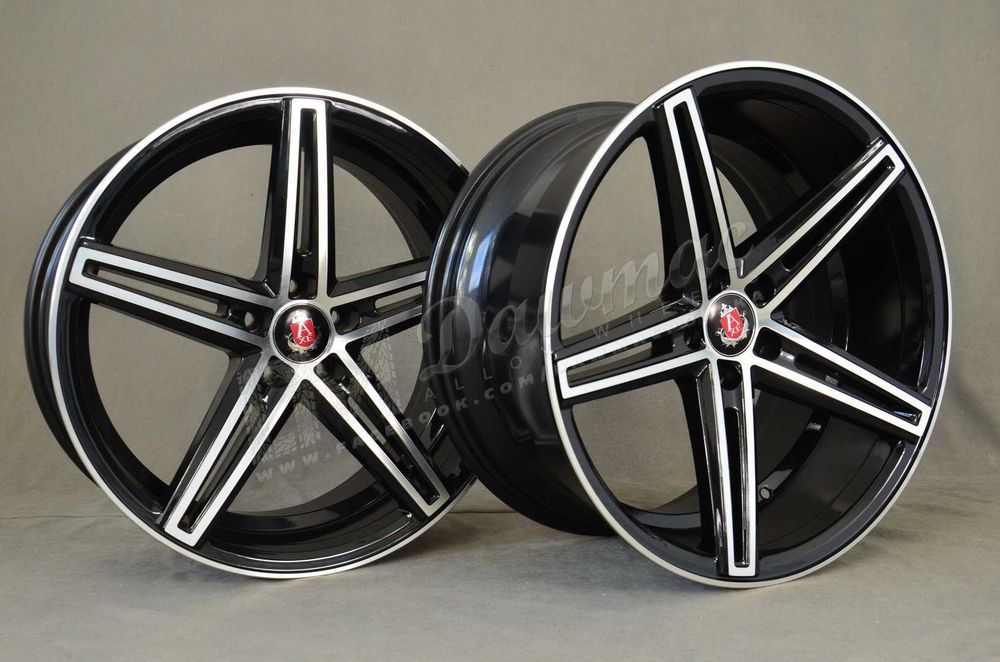 PROMOCJA! Felgi Axe EX14 18" 8J ET33 + 9J ET35 5x100 Black Polished