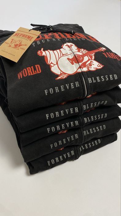 ‼️БЕЗ ПЕРЕДОПЛАТ‼️ Зіп Худі True Religion x Supreme