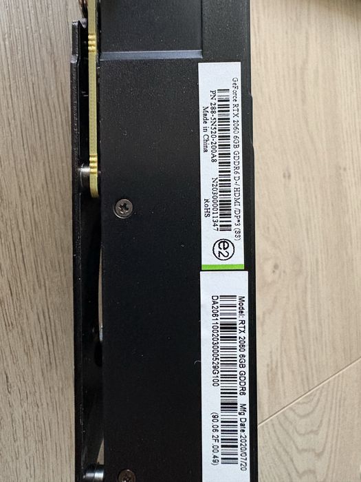 Nvidia GeForce RTX 2060 6GB GDDR6