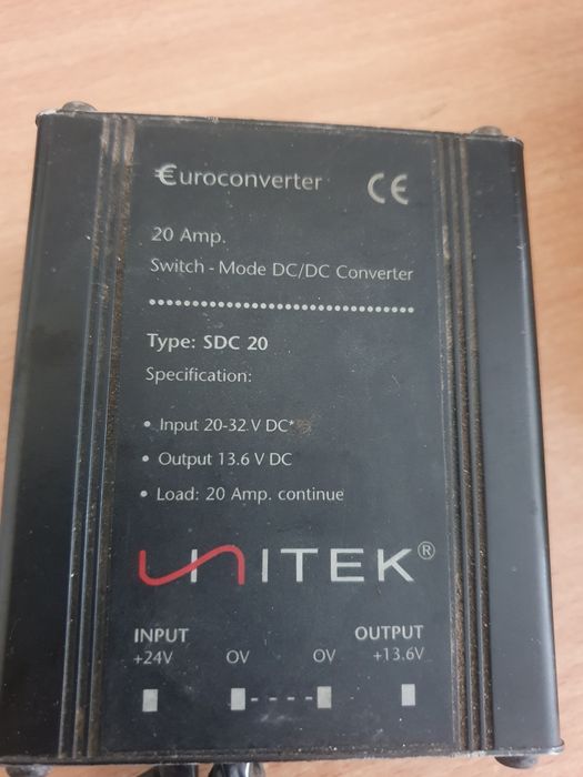 Продам авто-преоброзователь с 24в на 12в