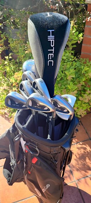 Torba golfowa Taylor Made.Kije golfowe Hippo. Zestaw golfowy