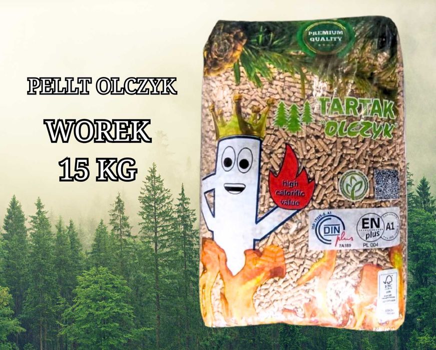 PELLET OLCZYK możliwa dostawa paleta 1,05t