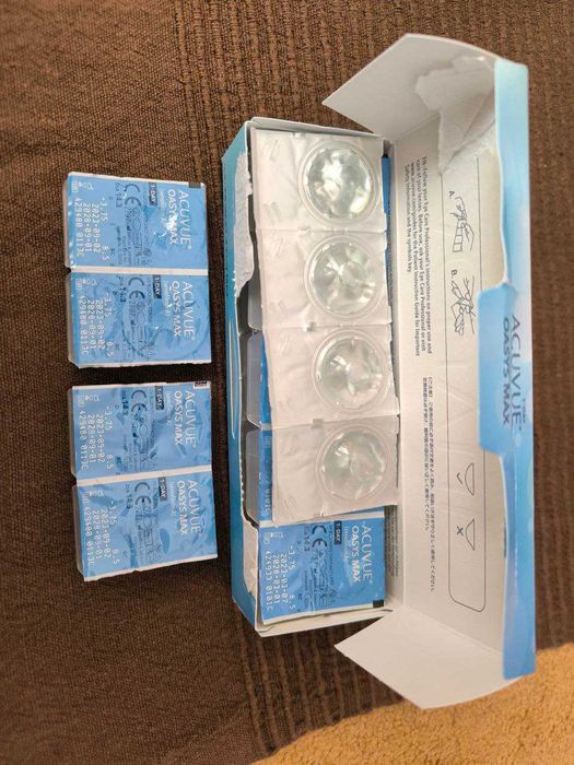 Soczewki jednodniowe Acuvue Oasys MAX 1 day (-3.75)