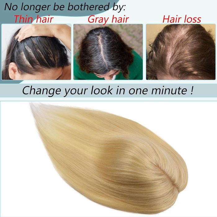 Nakładka z naturalnych włosów