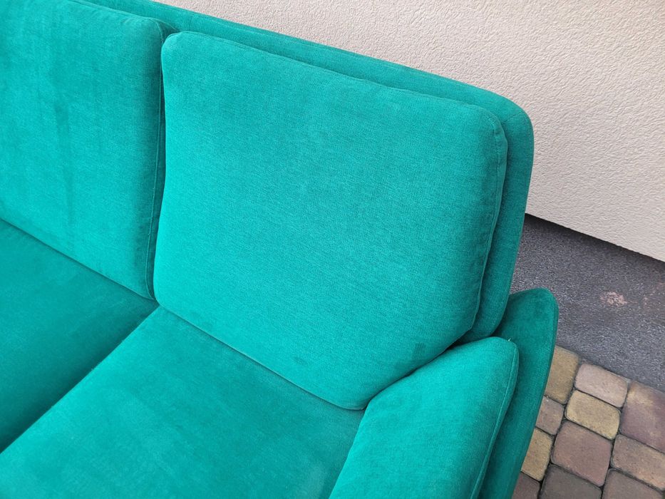 Nowoczesna Sofa Z Funkcją Relaxu Zielona - Transport