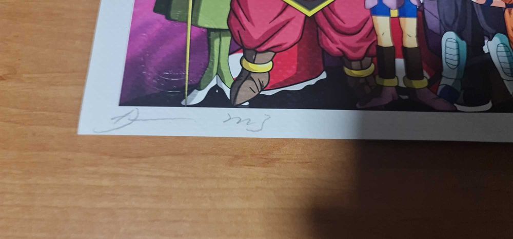 Death NYC Dragon Ball assinado Pop Art