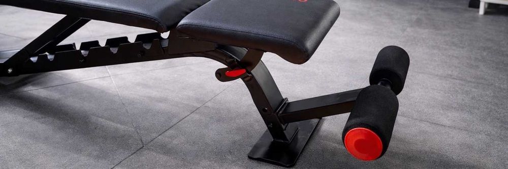 Banco de Musculação Reforçado, Inclinável e Declinável (pouco uso)