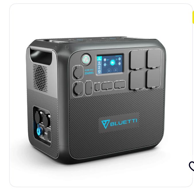 Зарядна станція Bluetti AC200MAX 2200 Вт 2048 Вт/год LiFePO4