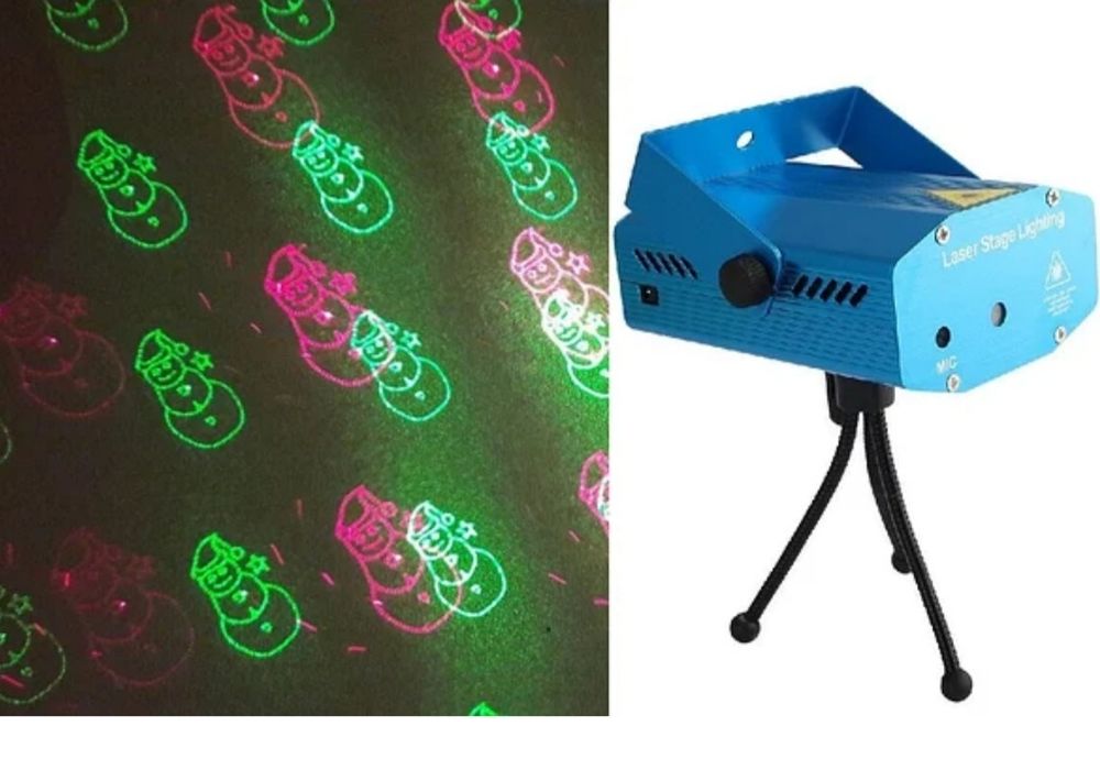 Лазерний проектор качествений якісний подарунок подарок новий  рік