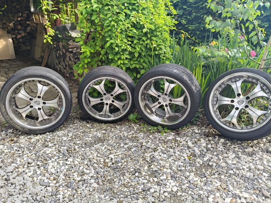 Komplet Felg Porsche skrecane 19 " 2szt 8,5" 2szt 9,5"