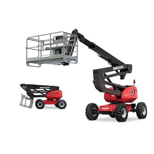 Wynajem podnośników, podestów ruchomych, zwyżek Genie, JLG, Manitou