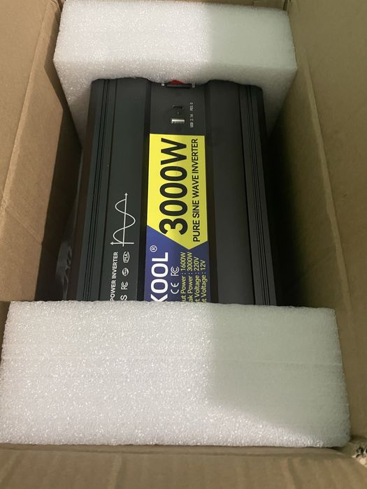 Инвертор 12v от 3000W для квартиры дома чистая синусоида