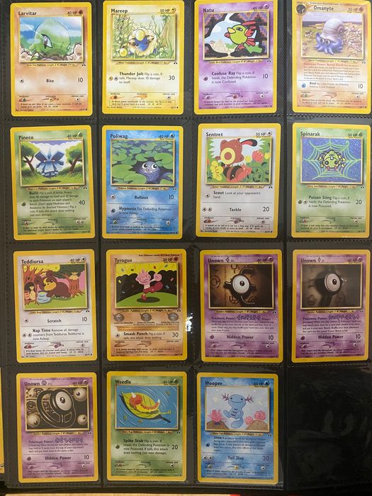 Lote cartas Pokémon New Discovery