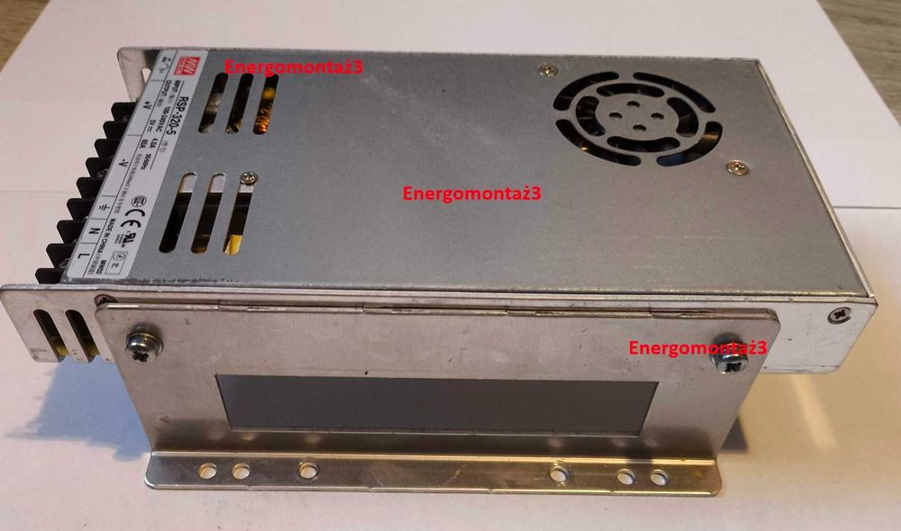 zasilacz 5V 55A MEAN WELL do taśm led 5V ARGB