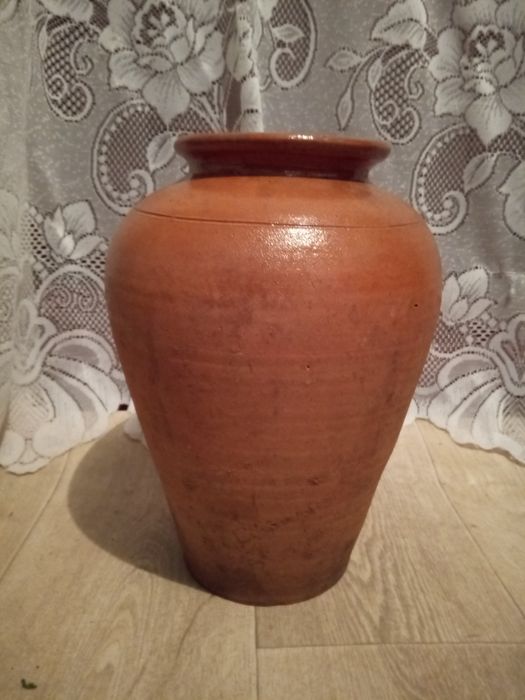 Кувшин Глечик глиняный, старинный.