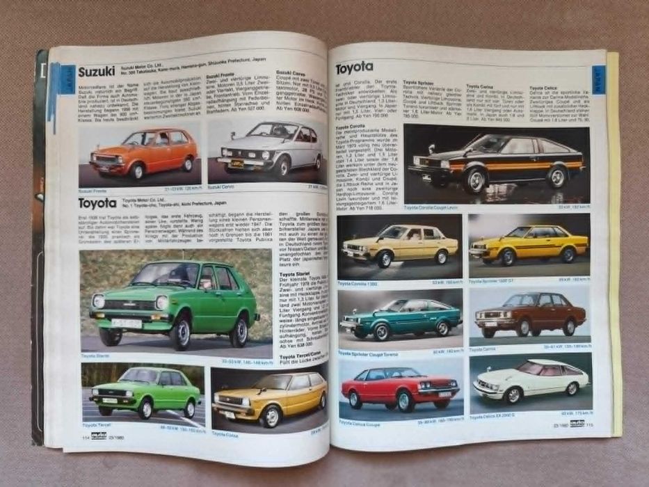 Auto Katalog 1980