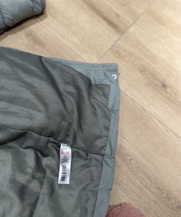 Куртка парка пальто демісезонне осіннє демі Zara 7 років 128см
