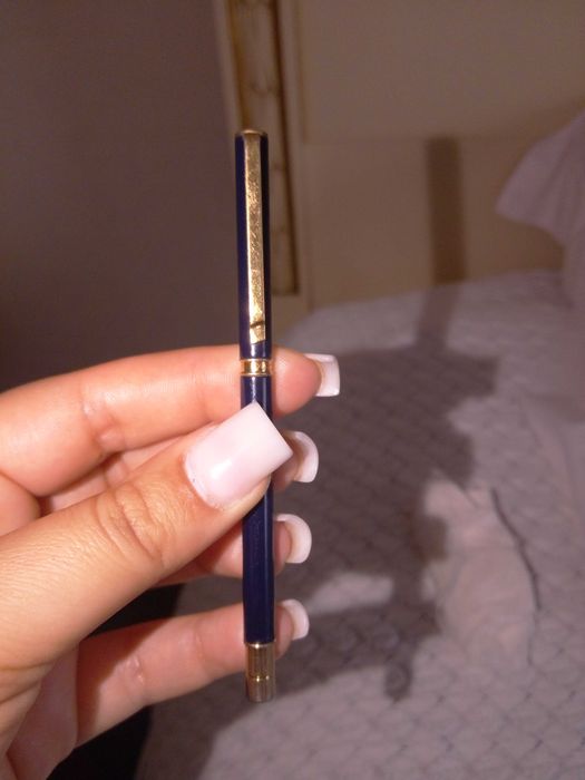 Caneta de luxo a ouro