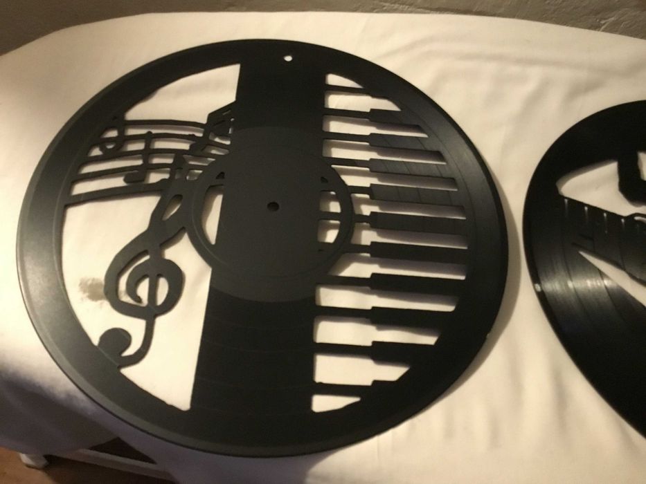 Laser-Cut Vinyl Record