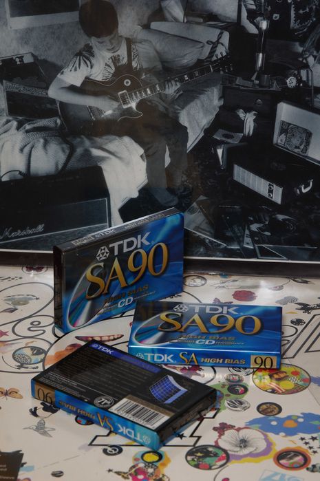 Аудіокасети TDK Maxell Fuji