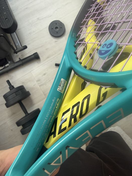 Elevate 305g i bavolat aero g rakiety tenisowe swietny stan i tanio do negocjacji