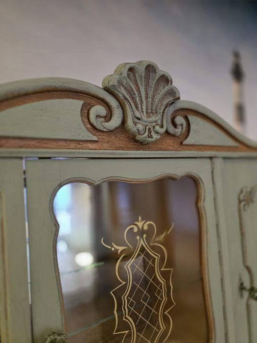 Stylowy bufet vintage / prowansalski – lite drewno