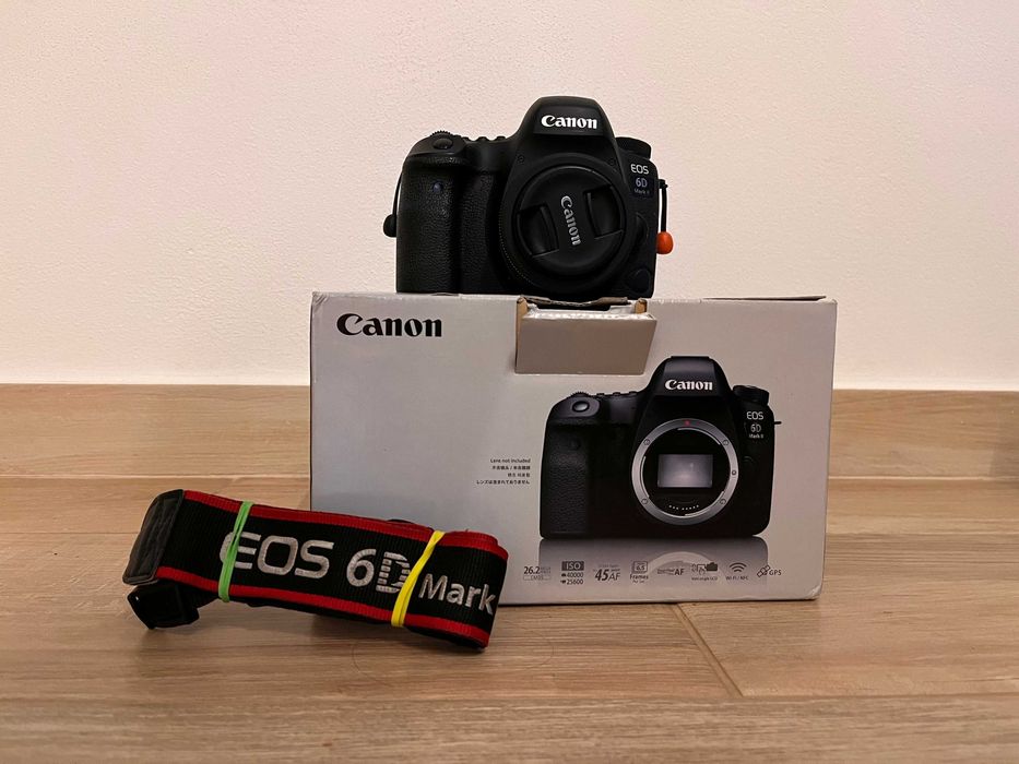 Canon 6D Mark II  - Como nova e com garantia