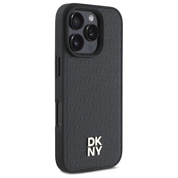 DKNY DKHMP16LPSHRPSK iPhone 16 Pro 6.3" hardcase czarny/black Repeat P