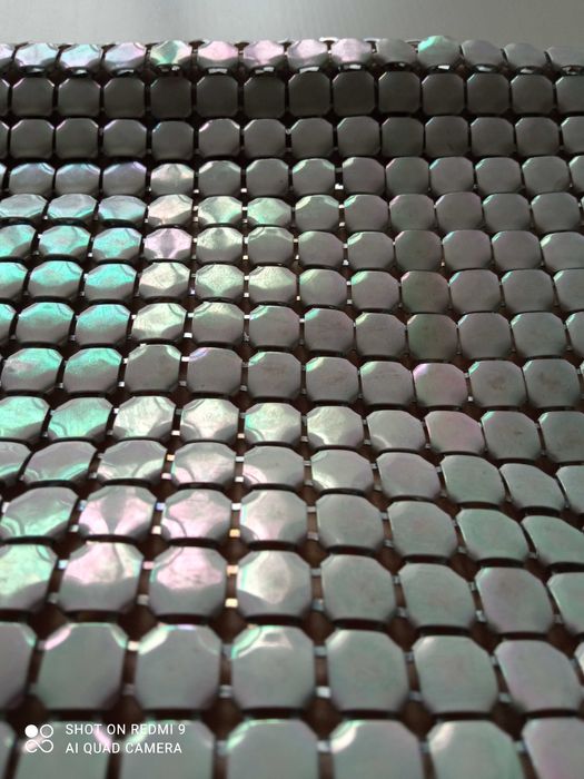 Przepiękna! torebka kopertówka MOHITO z metalowych kwadracików