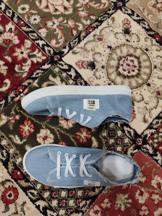 Кеди DENIM 44 устілка 27.5 джинсовий